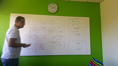 Whiteboarding page layouts